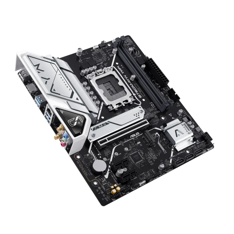 Asus Motherboard B760M AYW WIFI DDR5 For Intel 12th | 13th | 14th Gen view 2